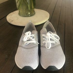 New Balance training shoe.